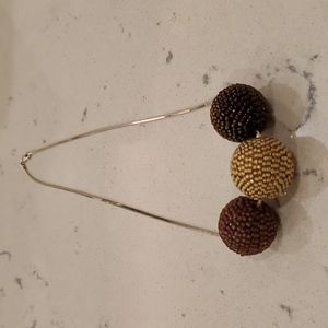 3 Tone Beaded Necklace